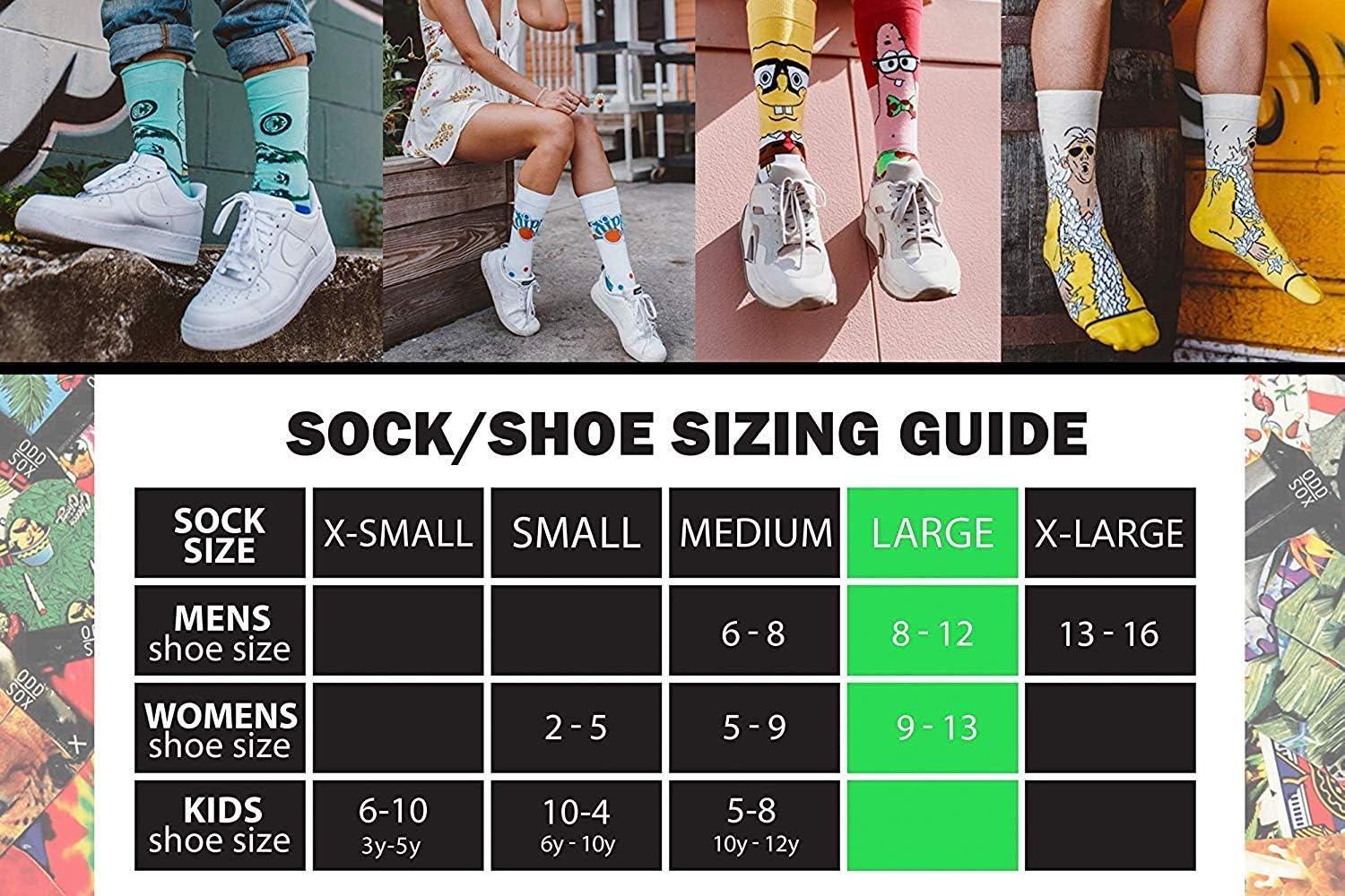 image:imageCrazy Socks Kool Aid Man Fun Print Novelty Crew Socks for Men