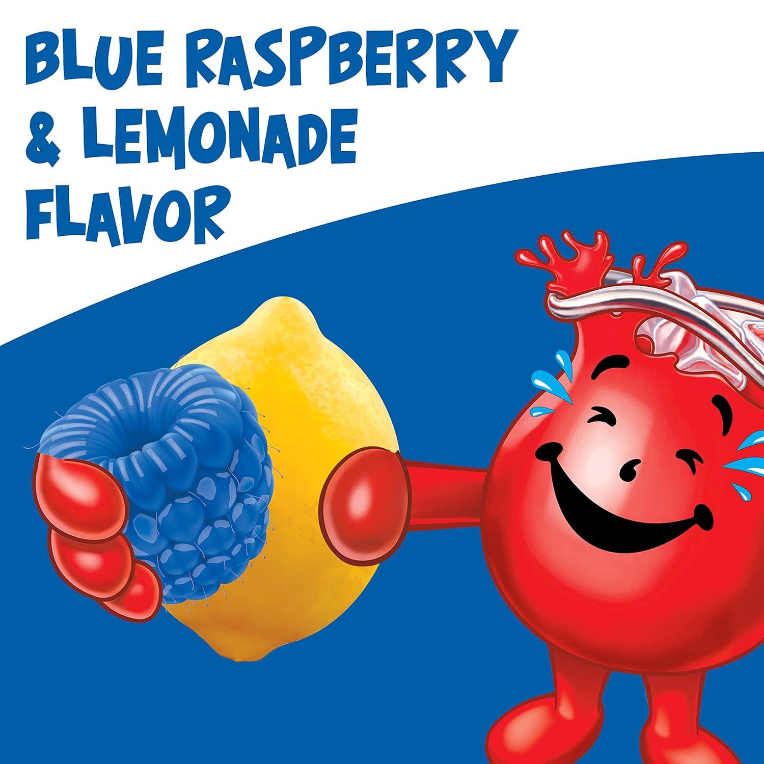 image:imageKoolAid Caffeine Free Cherry Sweetened Powdered Drink Mix 12 Count 19 oz CanistersBlue Raspberry Lemonade