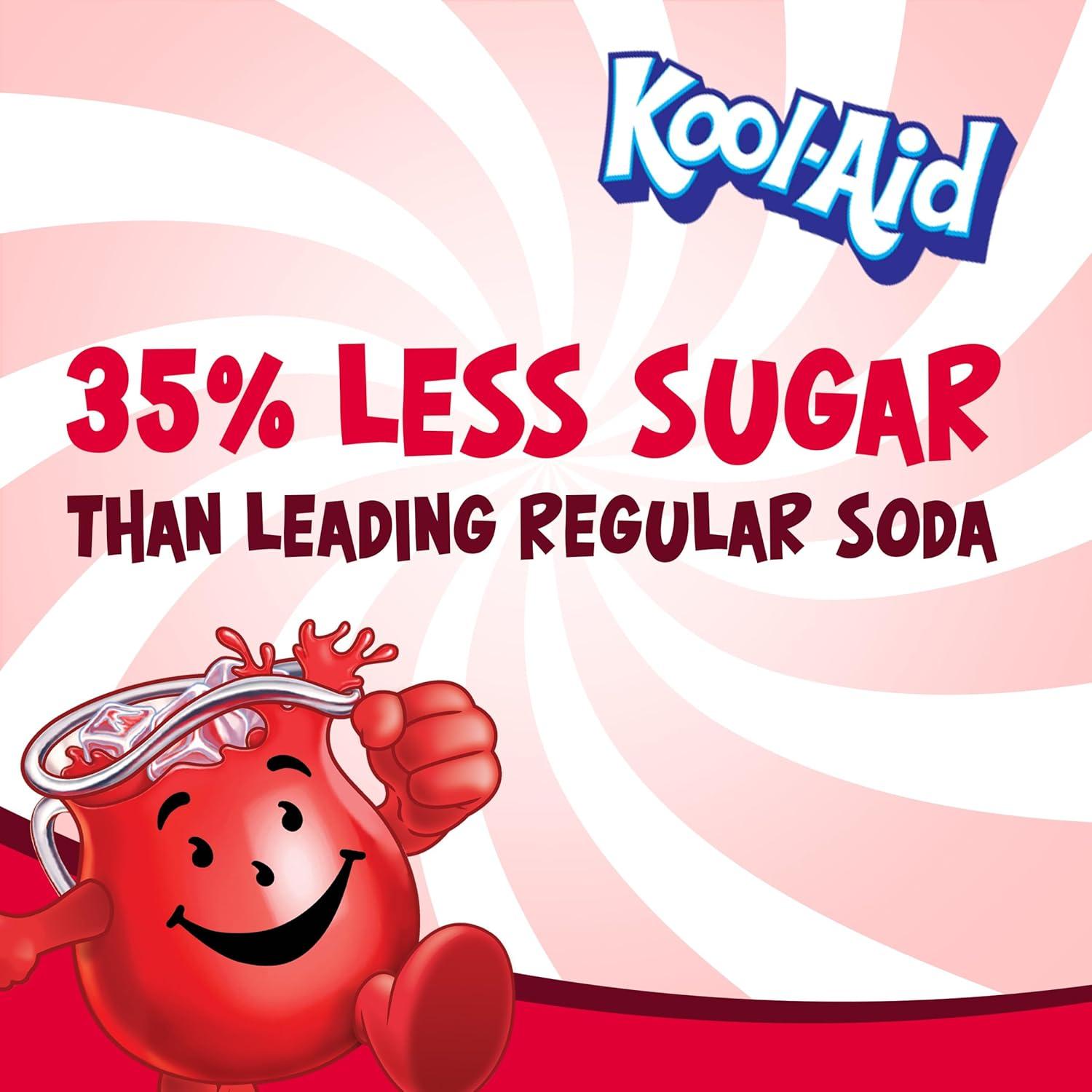 image:imageKoolAid Caffeine Free Cherry Sweetened Powdered Drink Mix 12 Count 19 oz CanistersCherry