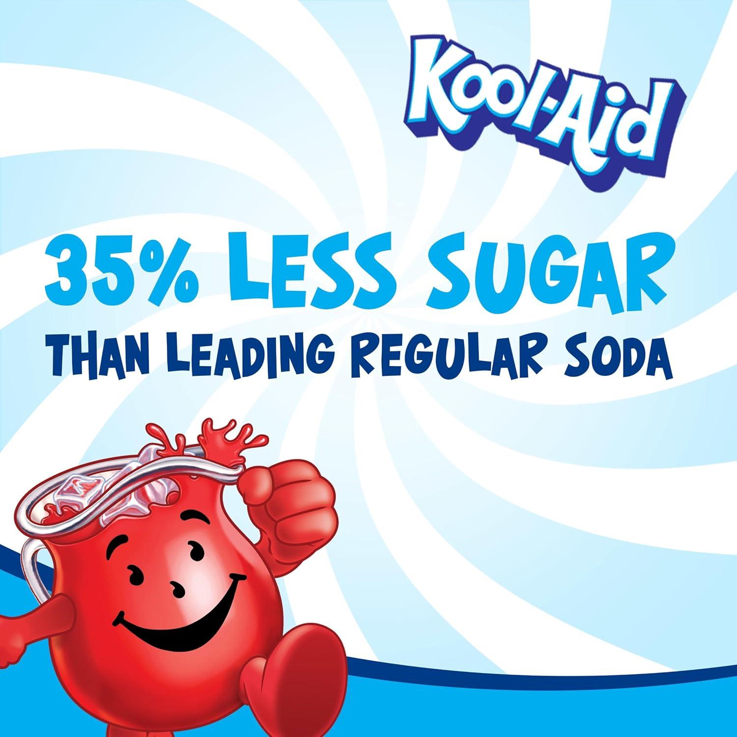 image:imageKoolAid Caffeine Free Cherry Sweetened Powdered Drink Mix 12 Count 19 oz CanistersTropical Punch
