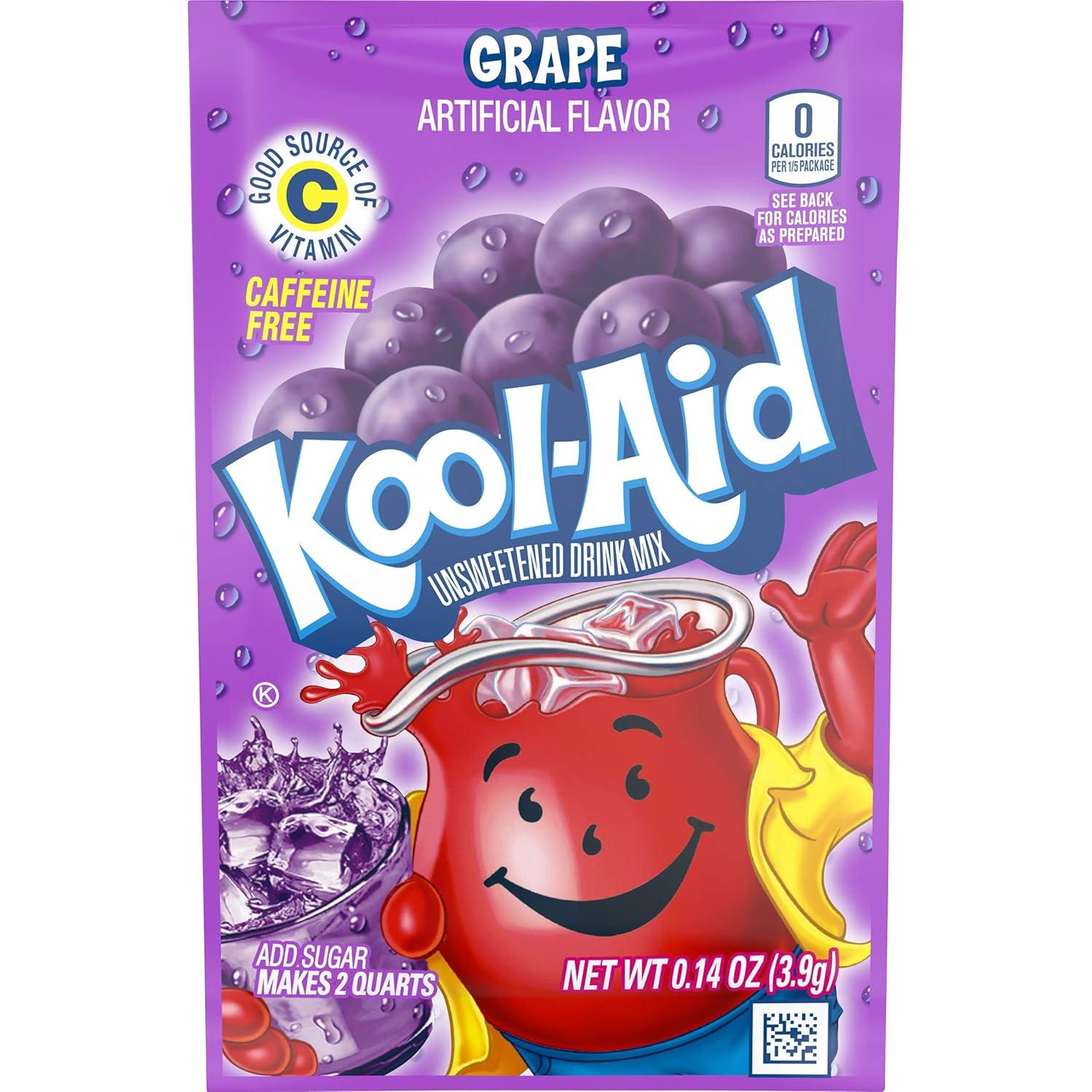 image:imageKoolAid Caffeine Free Cherry Sweetened Powdered Drink Mix 12 Count 19 oz CanistersVariety Pack