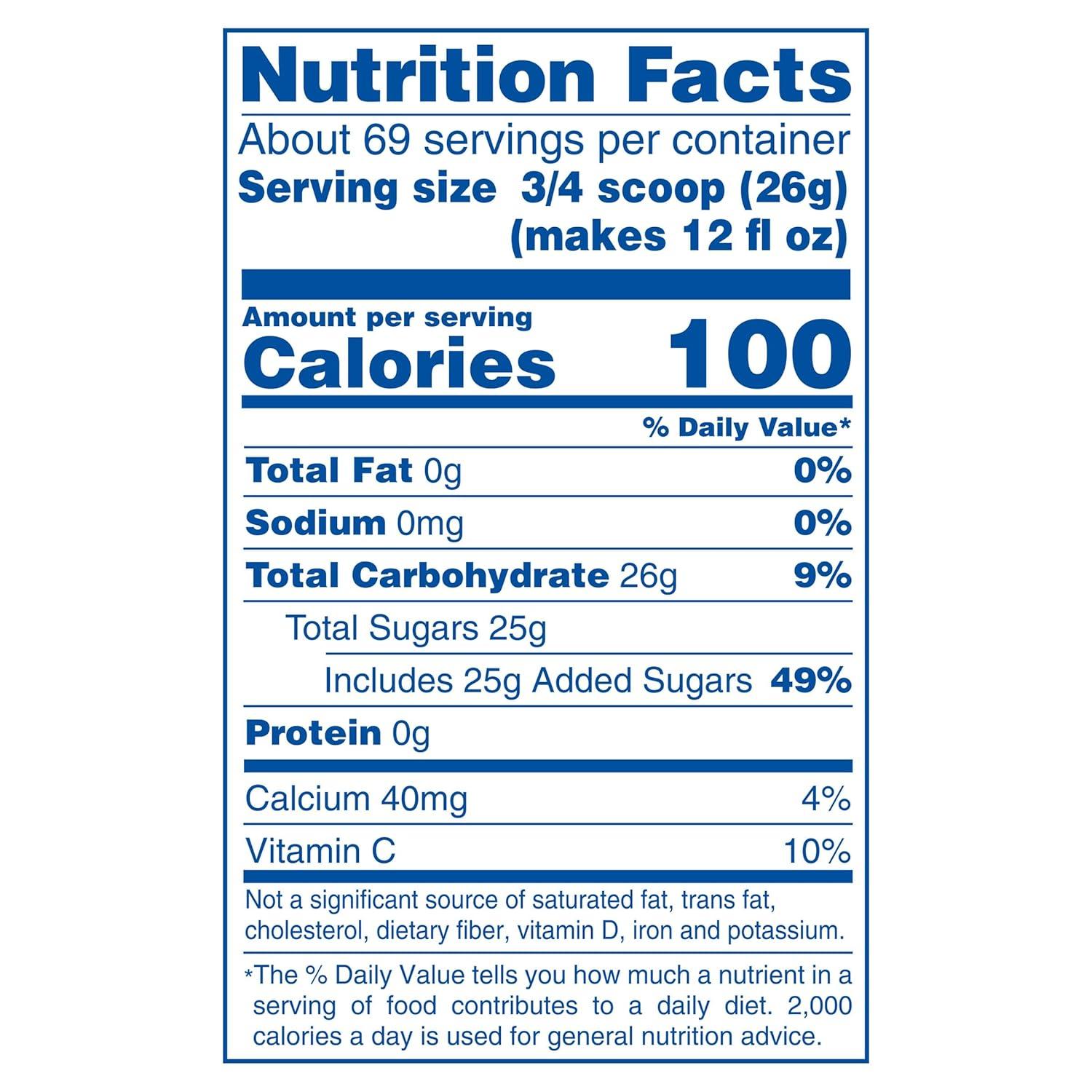 image:imageKoolAid Caffeine Free Jumbo Tropical Punch Sweetened Powdered Drink Mix 63 Oz Pack of 6