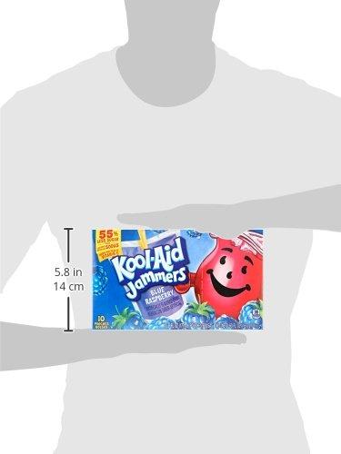 image:imageKoolAid Jammers Grape Artificially Flavored Soft Drink 40 ct Pack 4 Boxes of 10 PouchesBlue Raspberry