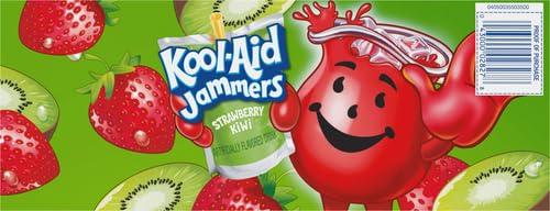 image:imageKoolAid Jammers Grape Artificially Flavored Soft Drink 40 ct Pack 4 Boxes of 10 PouchesStrawberry Kiwi
