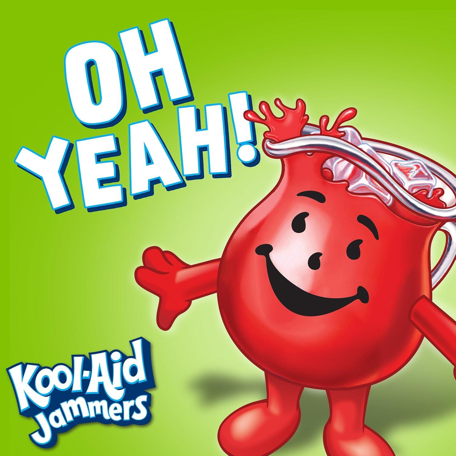 image:imageKoolAid Jammers Grape Artificially Flavored Soft Drink 40 ct Pack 4 Boxes of 10 PouchesStrawberry Kiwi
