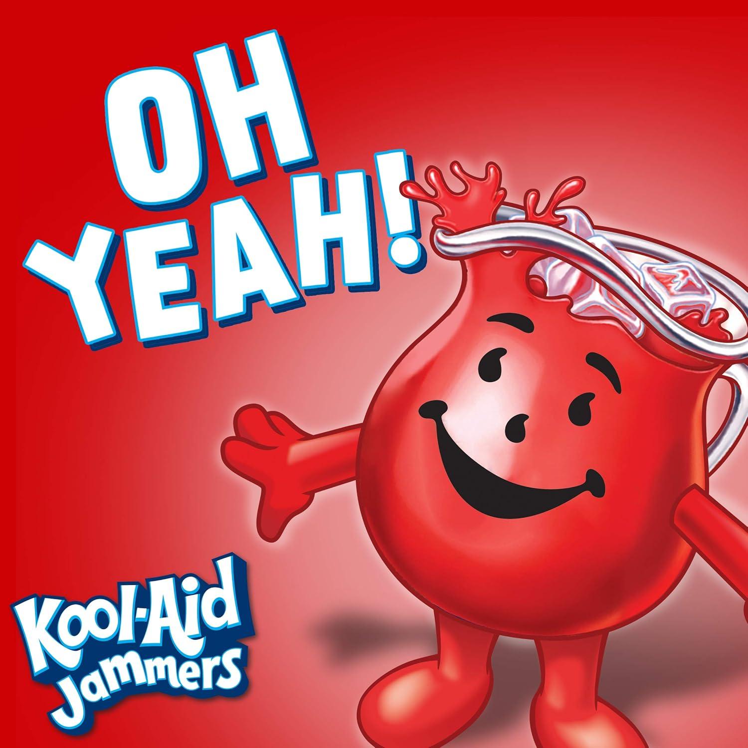 image:imageKoolAid Jammers Grape Artificially Flavored Soft Drink 40 ct Pack 4 Boxes of 10 PouchesVariety Pack