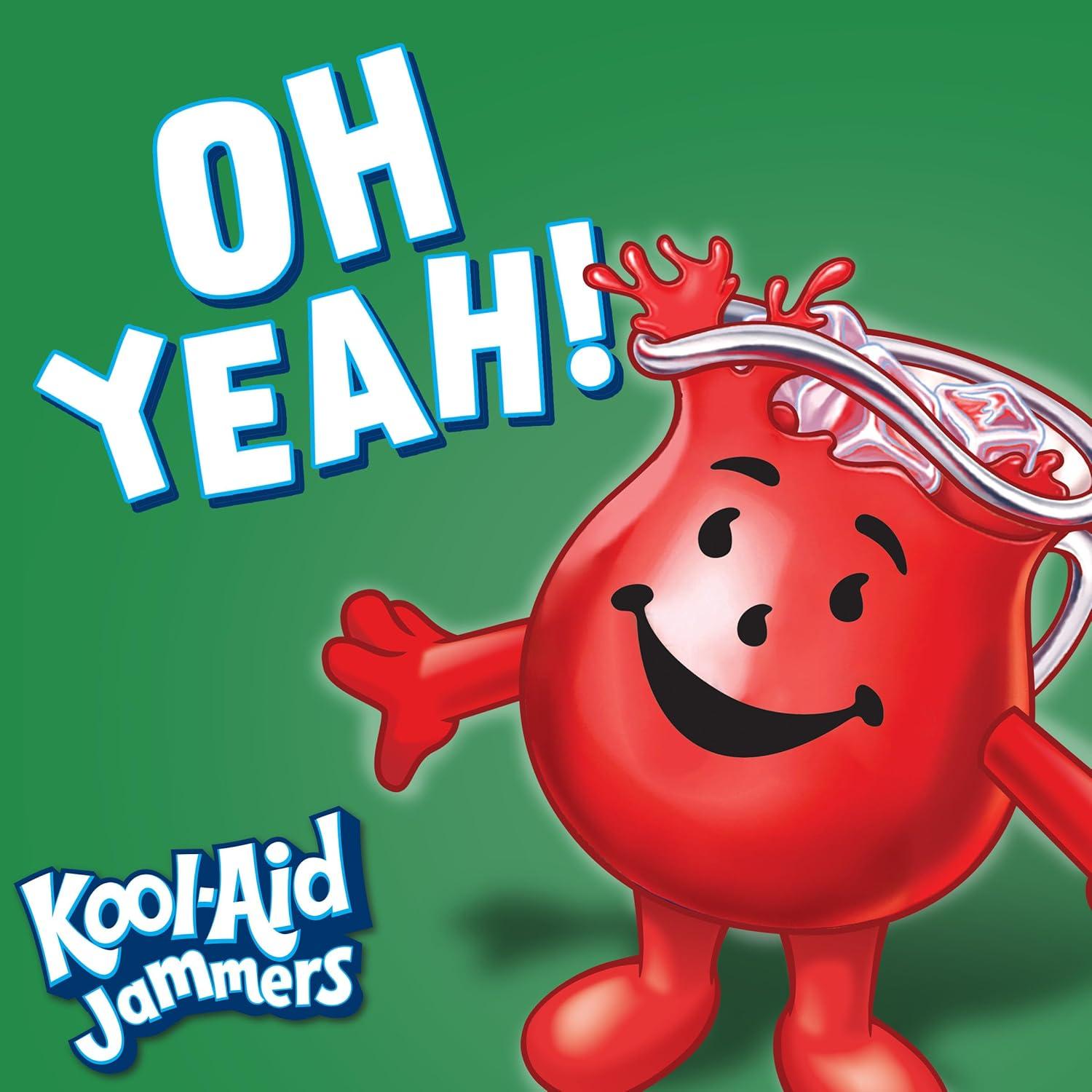 image:imageKoolAid Jammers Grape Artificially Flavored Soft Drink 40 ct Pack 4 Boxes of 10 PouchesWatermelon
