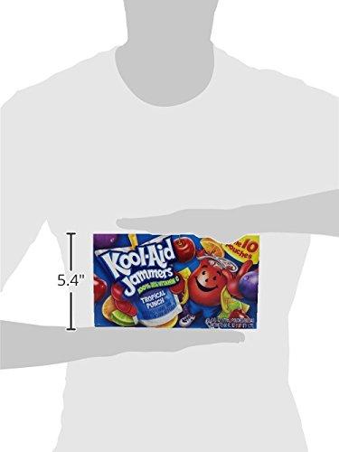 image:imageKoolAid Jammers Tropical Punch Flavored Drink Value Pack 30 ct Box 6 fl oz PouchesTropical Punch