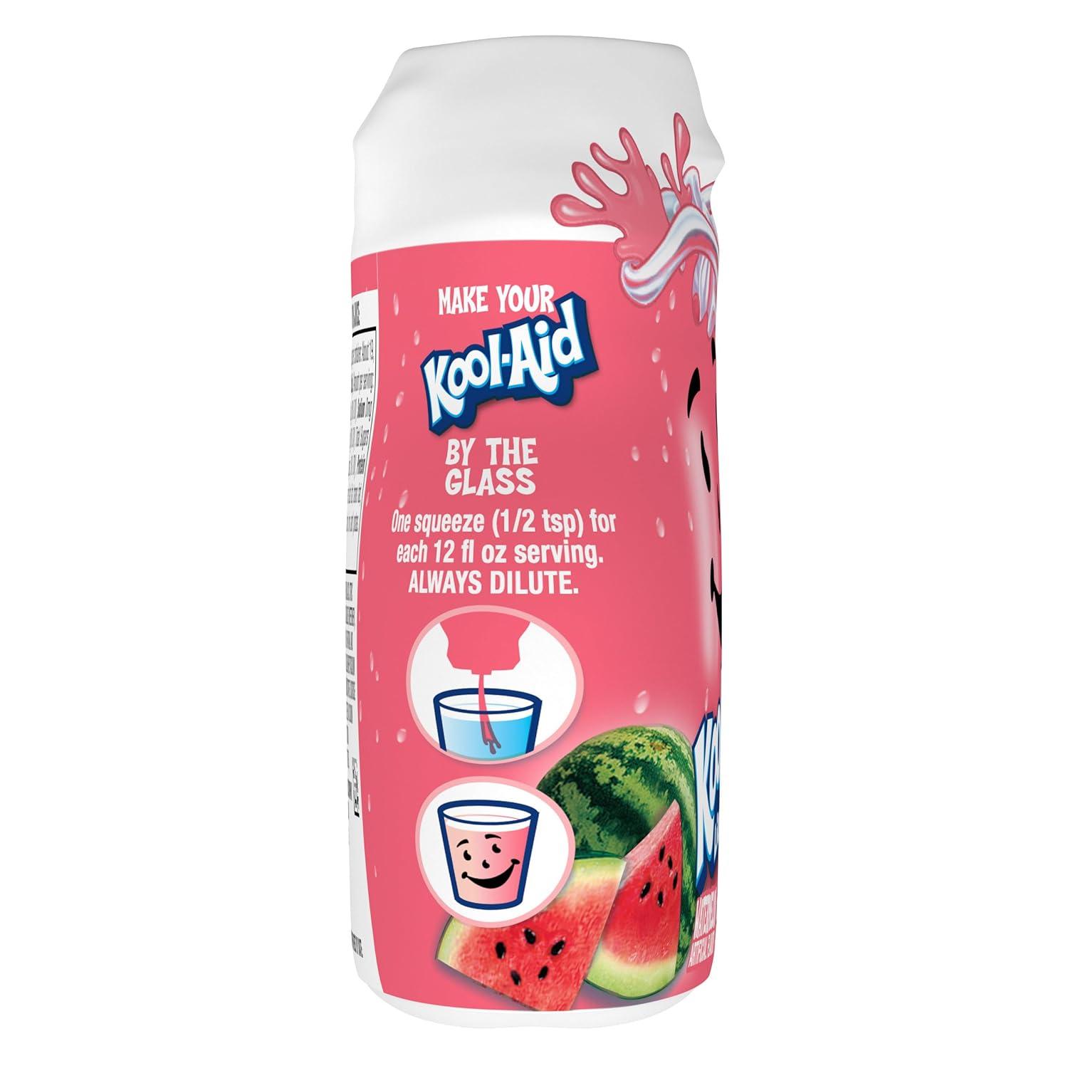 image:imageKoolAid Liquid Watermelon Artificially Flavored Soft Drink Mix 162 fl oz Bottle