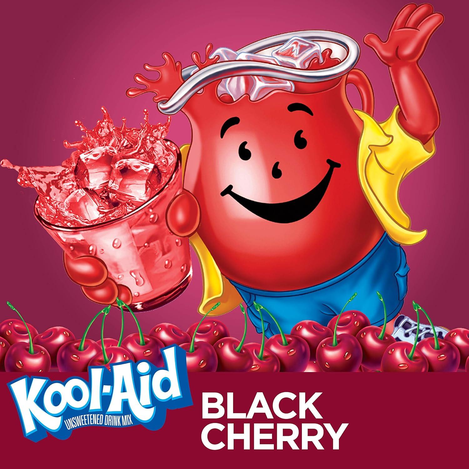 image:imageKoolAid Orange Unsweetened Soft Drink Mix 015Ounce Packets Pack of 96Black Cherry