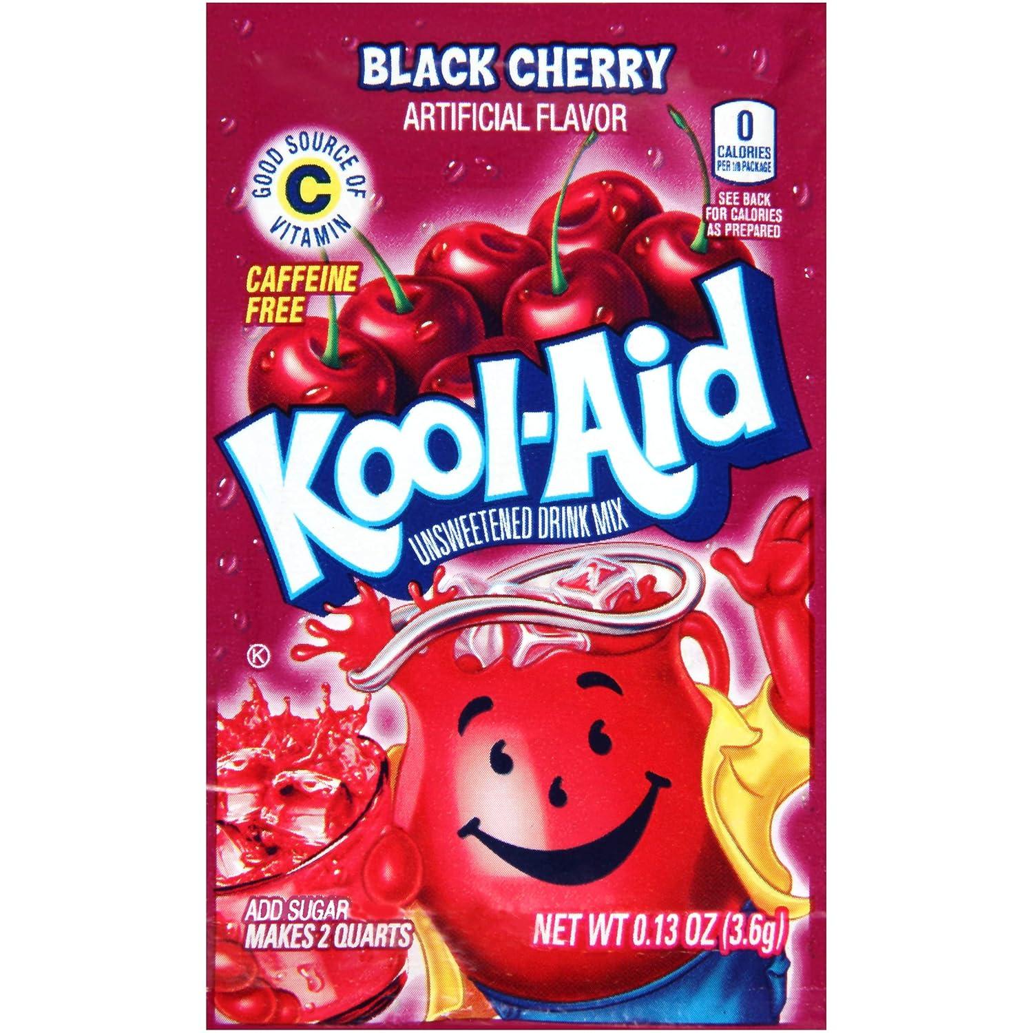 image:imageKoolAid Orange Unsweetened Soft Drink Mix 015Ounce Packets Pack of 96Black Cherry