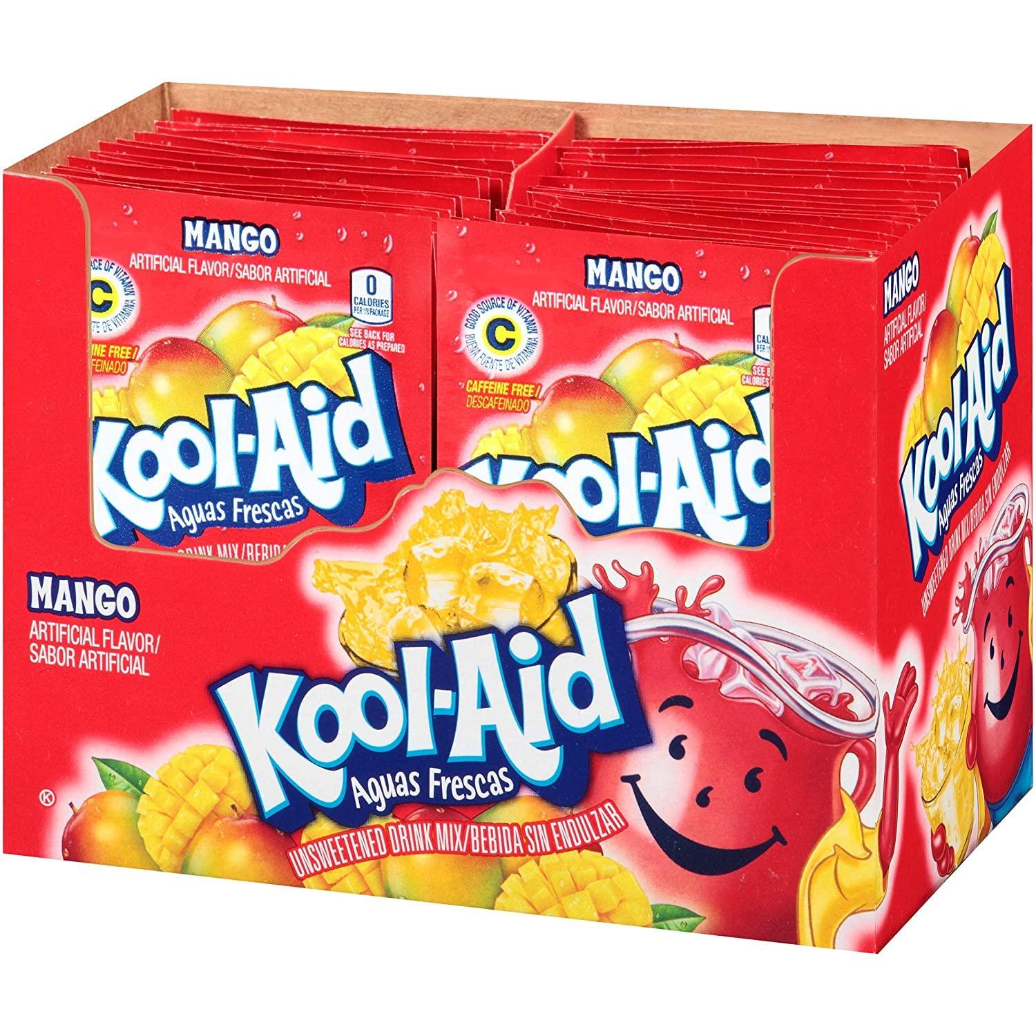 image:imageKoolAid Orange Unsweetened Soft Drink Mix 015Ounce Packets Pack of 96Mango