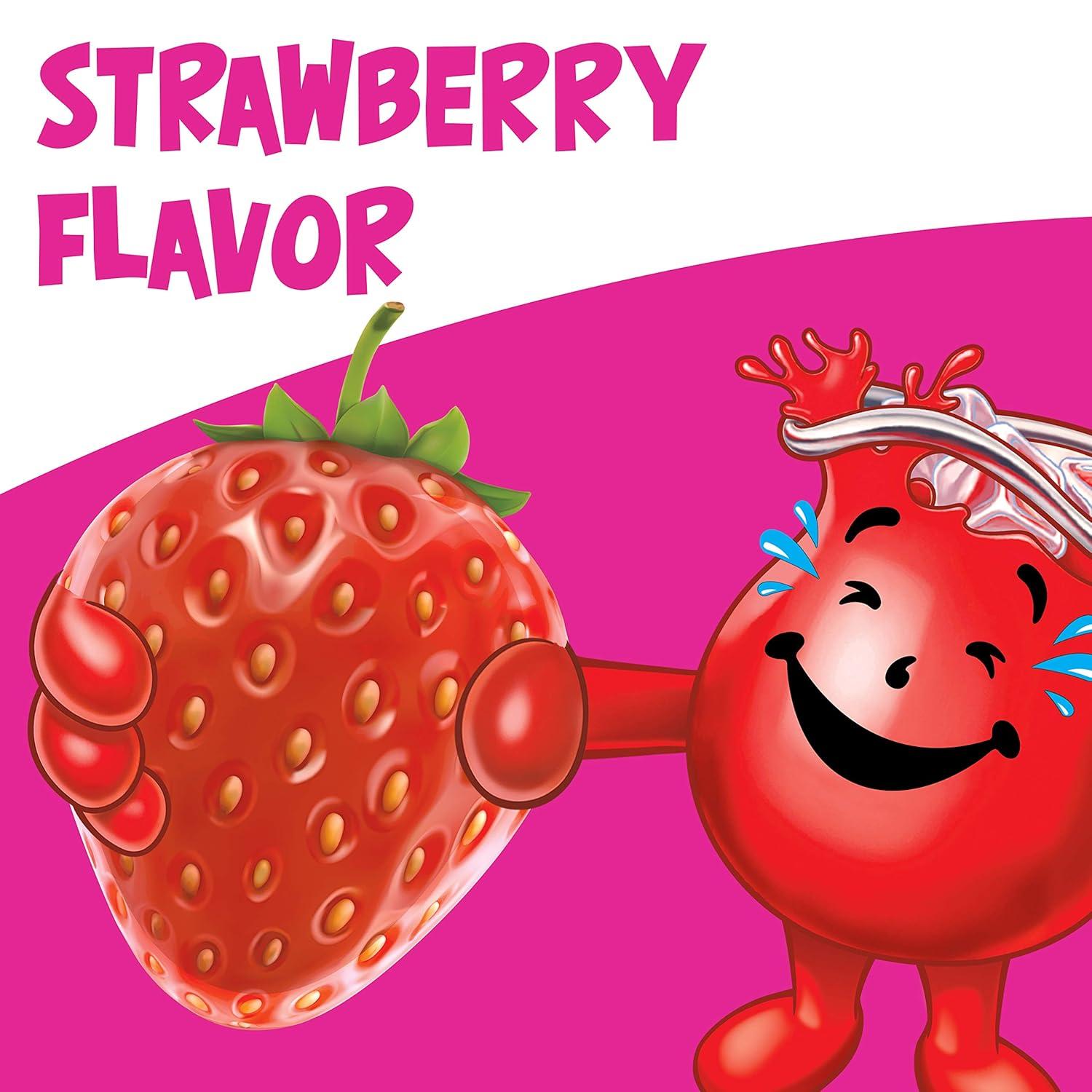 image:imageKoolAid Orange Unsweetened Soft Drink Mix 015Ounce Packets Pack of 96Strawberry
