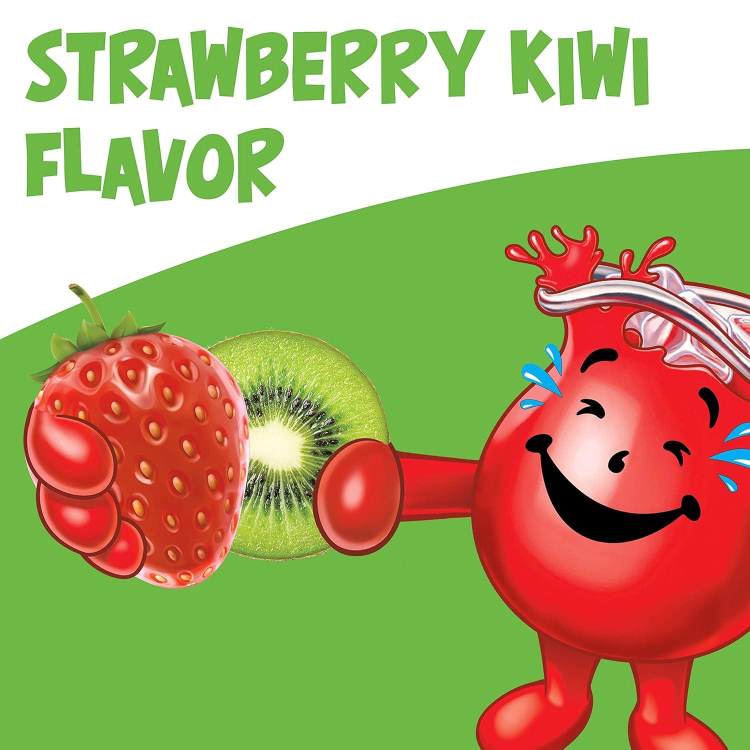 image:imageKoolAid Orange Unsweetened Soft Drink Mix 015Ounce Packets Pack of 96Strawberry Kiwi