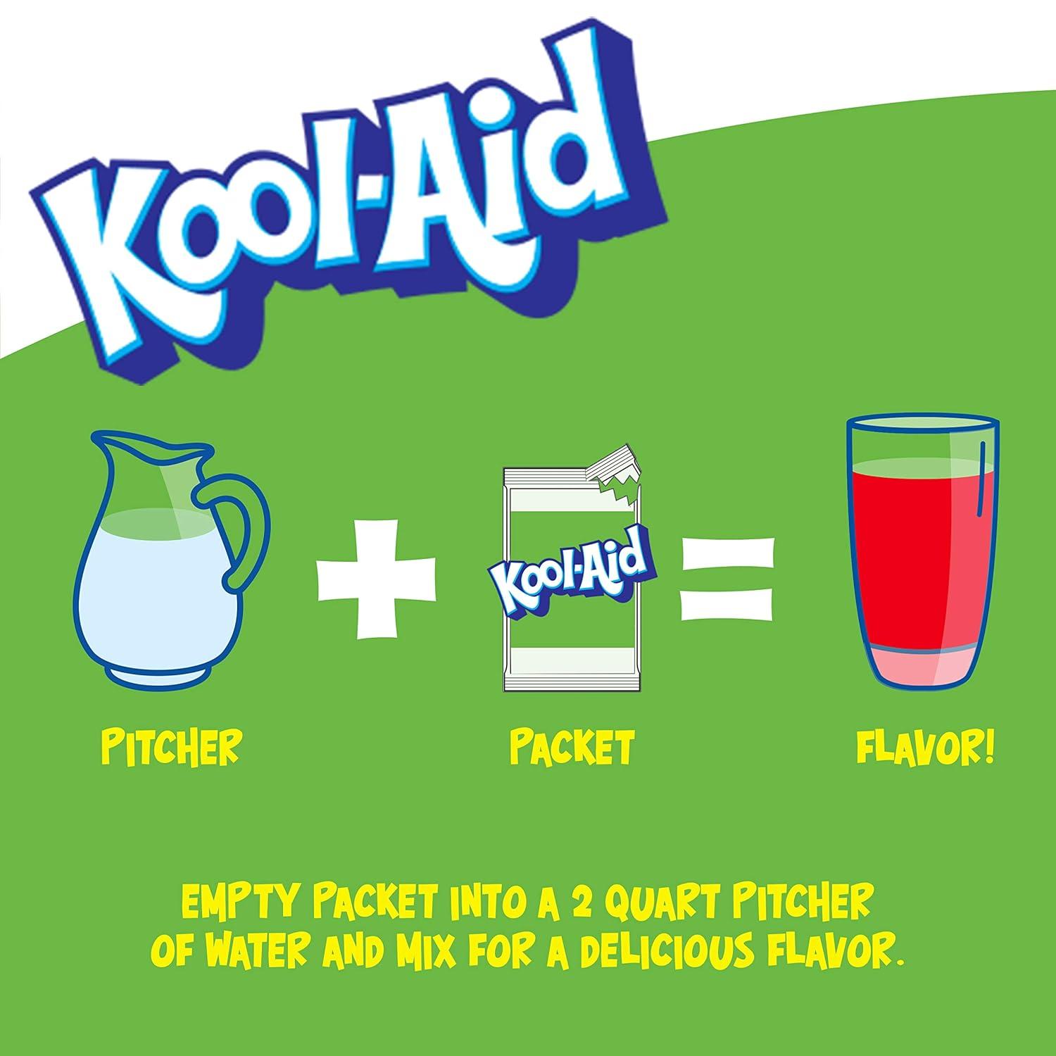 image:imageKoolAid Orange Unsweetened Soft Drink Mix 015Ounce Packets Pack of 96Strawberry Kiwi