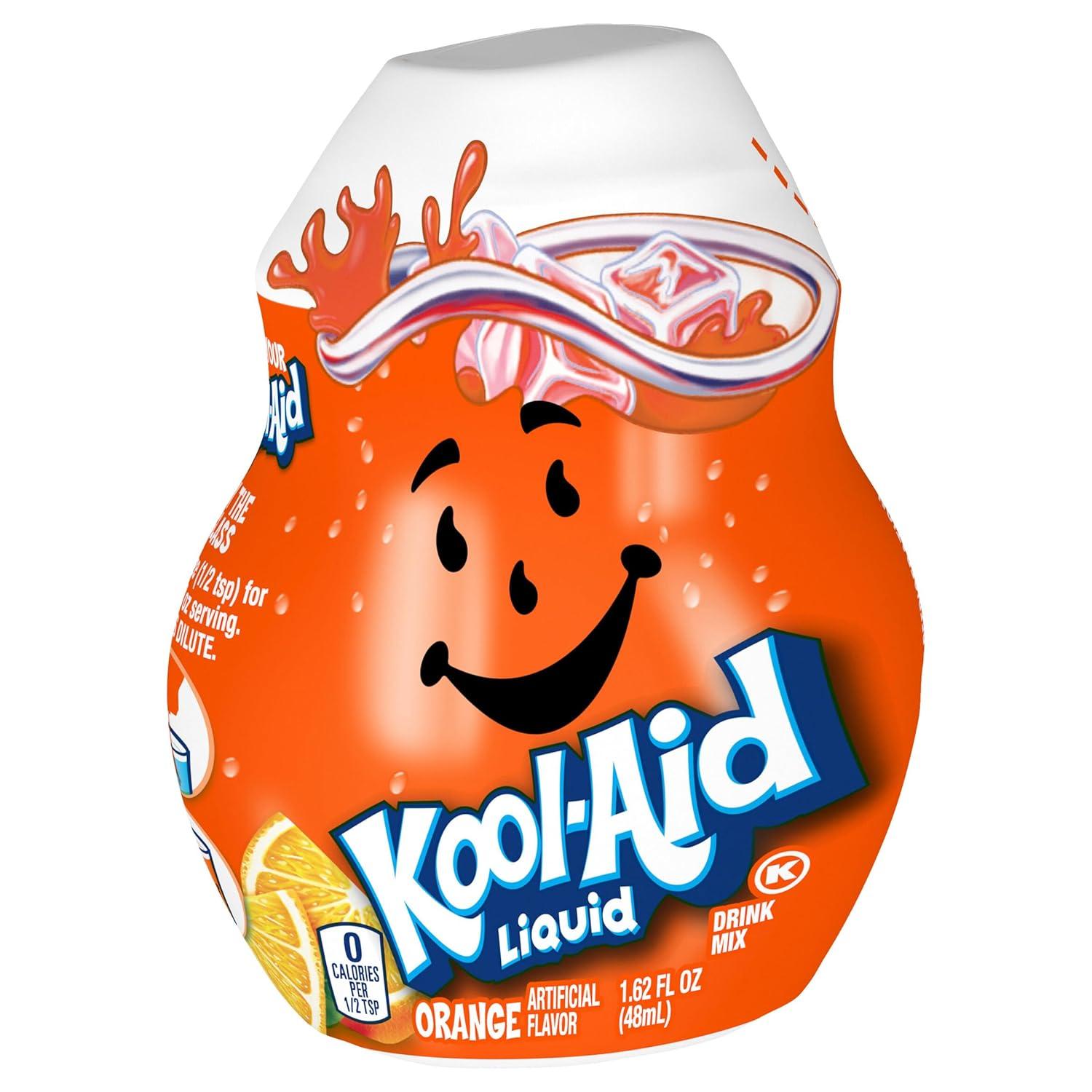 image:imageKoolAid SugarFree Orange Zero Calories Liquid Water Enhancer 1 Count 162 fl oz