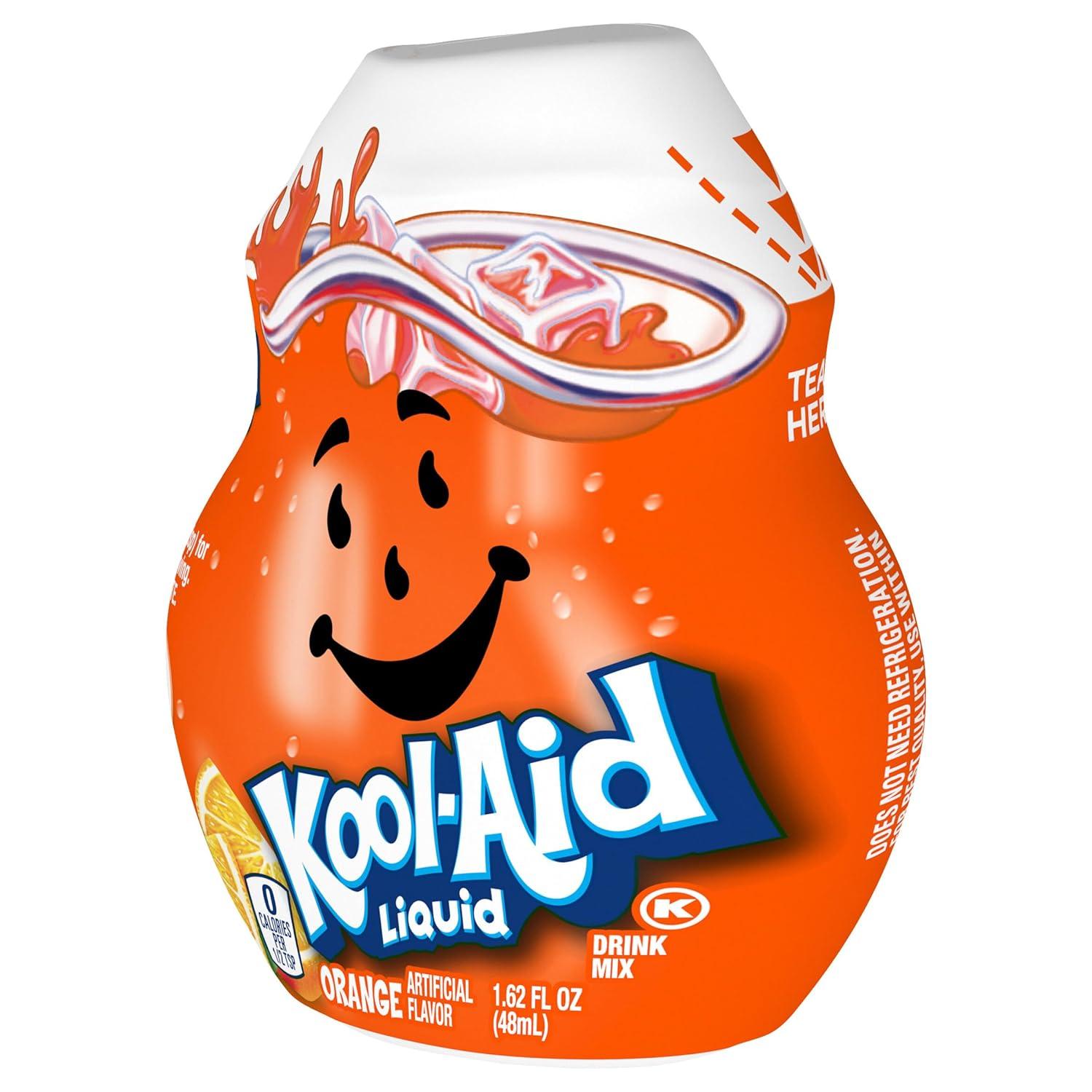 image:imageKoolAid SugarFree Orange Zero Calories Liquid Water Enhancer 1 Count 162 fl oz