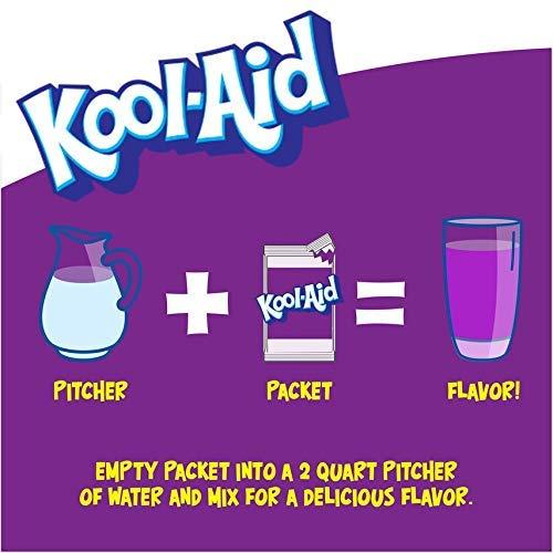 image:imageKoolAid SugarSweetened Cherry Artificially Flavored Powdered Soft Drink Mix 63 oz Pack of 6Grape