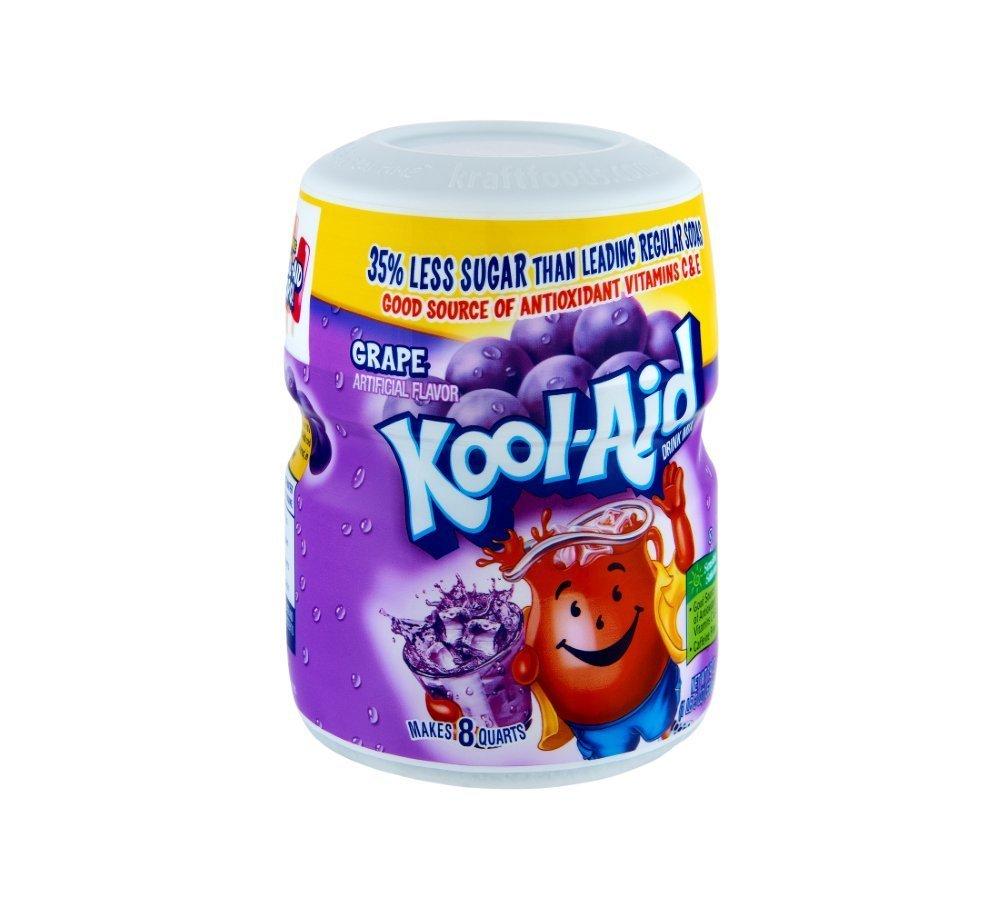 image:imageKoolAid SugarSweetened Cherry Artificially Flavored Powdered Soft Drink Mix 63 oz Pack of 6Grape