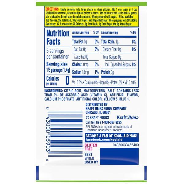 image:imageKoolAid SugarSweetened Cherry Artificially Flavored Powdered Soft Drink Mix 63 oz Pack of 6apple