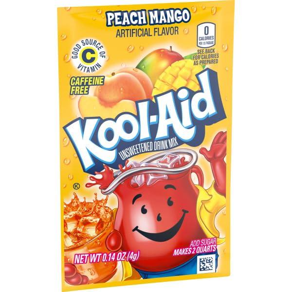 image:imageKoolAid SugarSweetened Cherry Artificially Flavored Powdered Soft Drink Mix 63 oz Pack of 6peach
