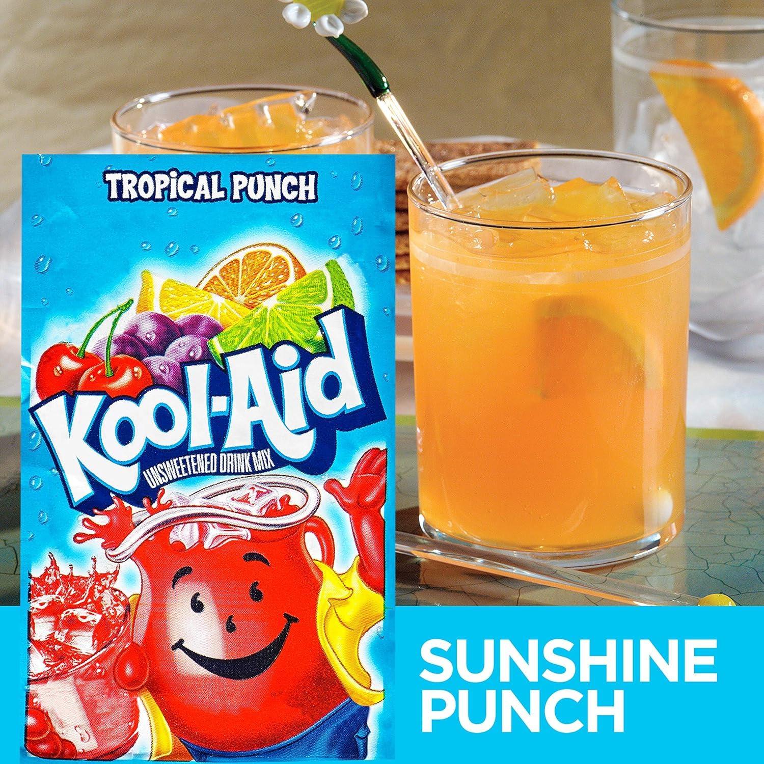 image:imageKoolAid SugarSweetened Cherry Artificially Flavored Powdered Soft Drink Mix 63 oz Pack of 6tropicalblend