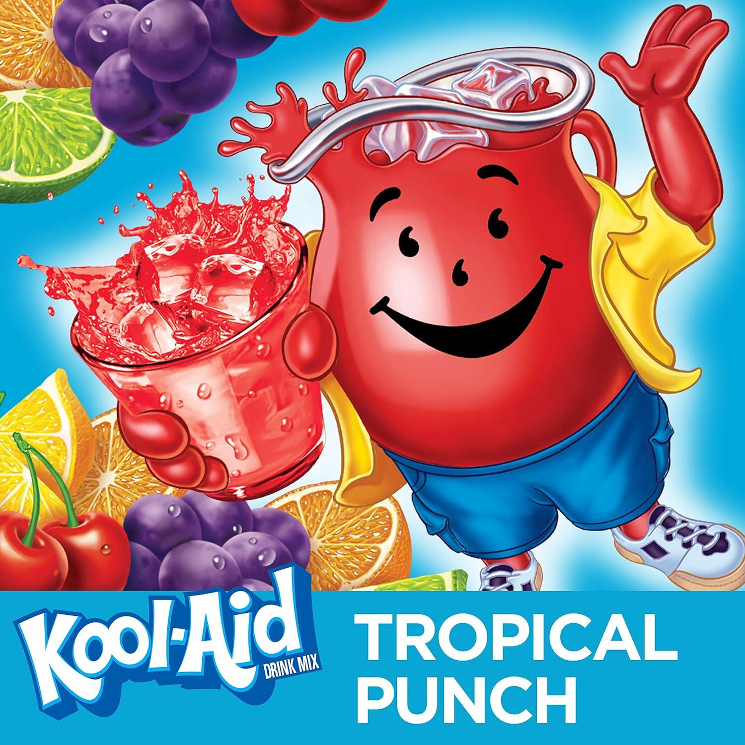 image:imageKoolAid SugarSweetened Cherry Artificially Flavored Powdered Soft Drink Mix 63 oz Pack of 6tropicalblend
