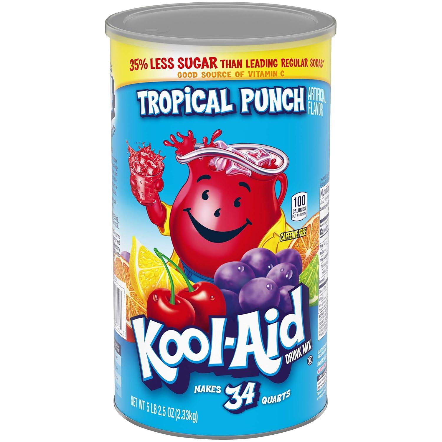 image:imageKoolAid SugarSweetened Cherry Artificially Flavored Powdered Soft Drink Mix 63 oz Pack of 6tropicalblend