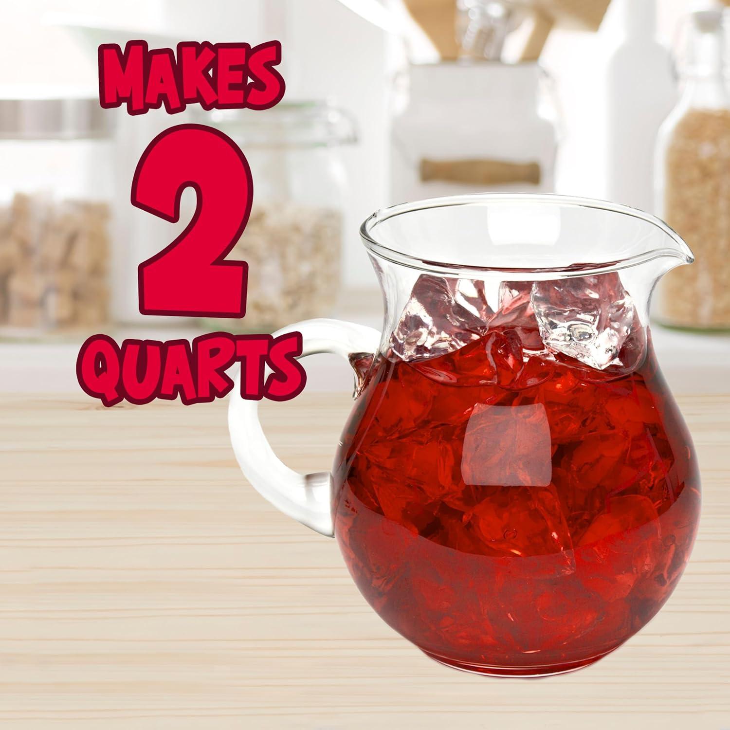 image:imageKoolAid Unsweetened Caffeine Free Cherry Zero Calories Powdered Drink Mix 192 Count Pitcher Packets 48 CountPack of 4