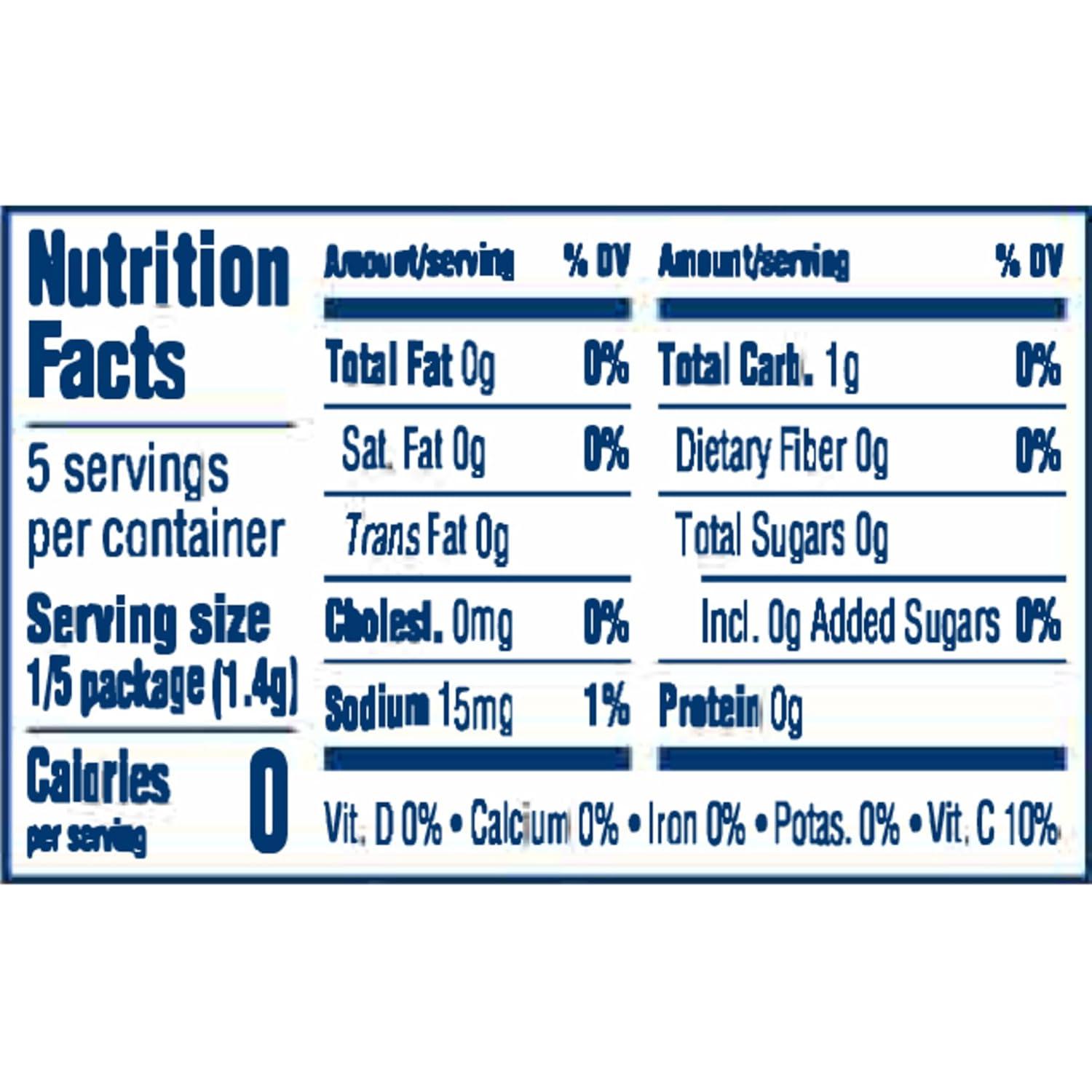 image:imageKoolAid Unsweetened Caffeine Free Green Apple Zero Calories Powdered Drink Mix Pitcher Packets 48 count Pack of 4
