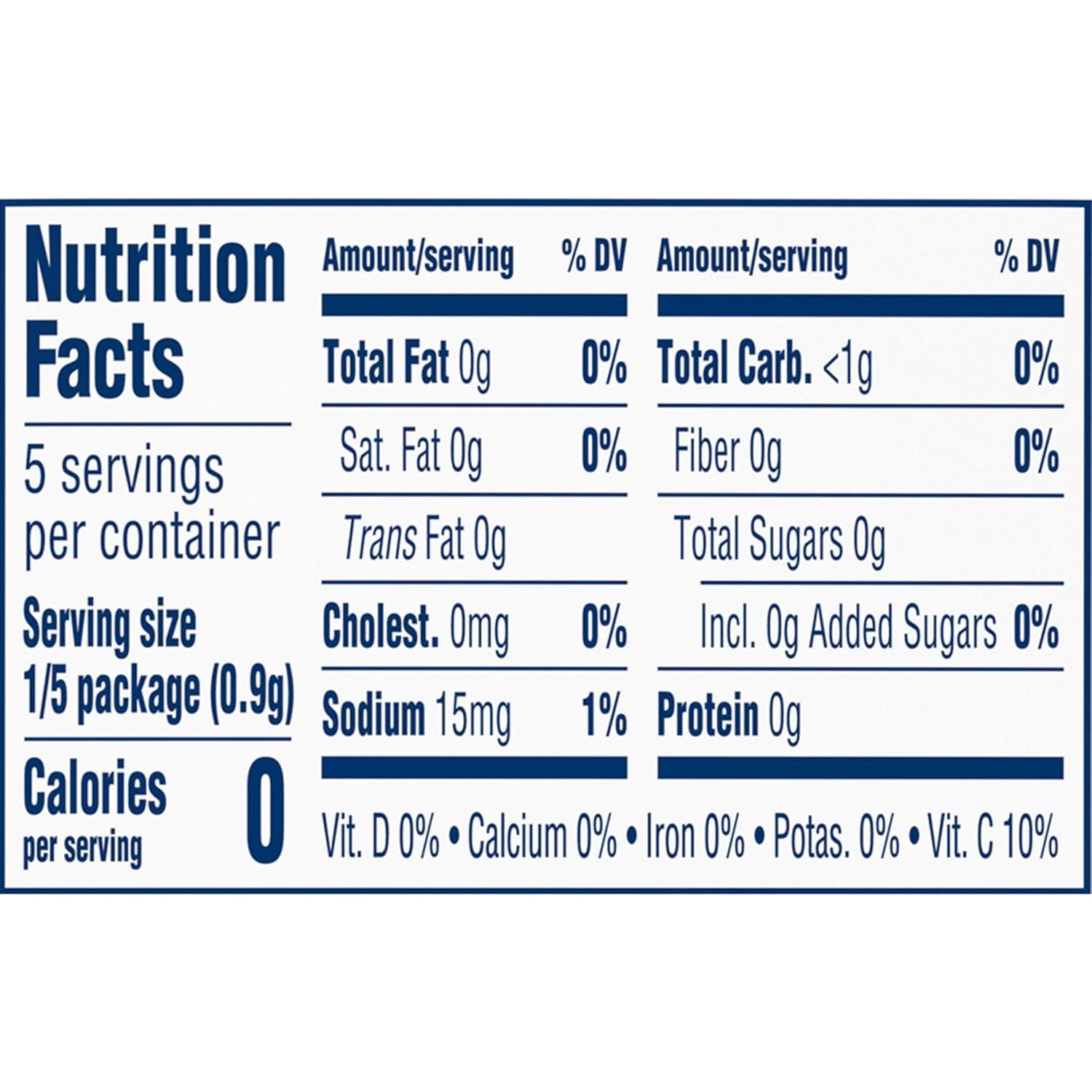 image:imageKoolAid Unsweetened Caffeine Free Orange Zero Calories Powdered Drink Mix 192 Count Pitcher Packets