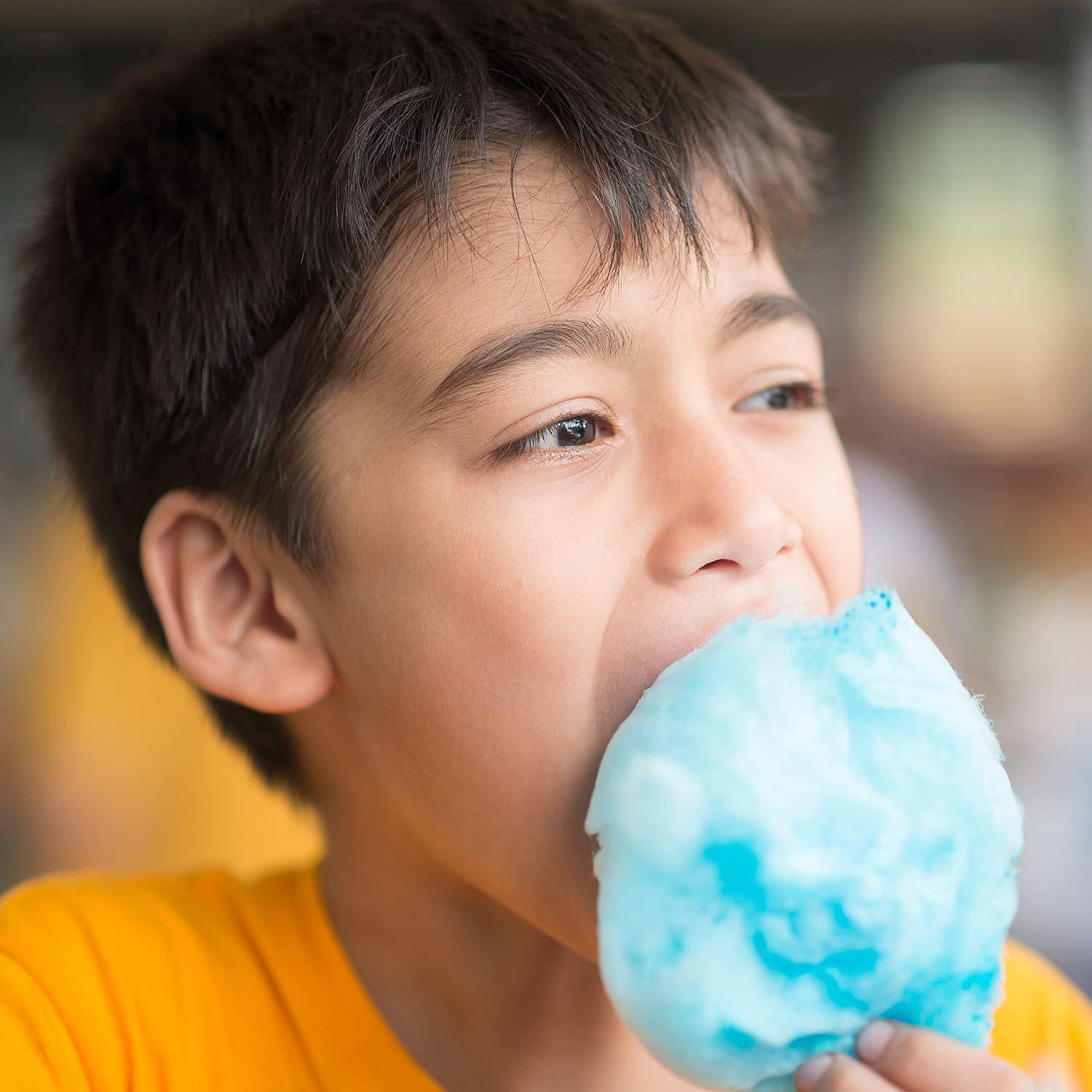 image:imageNostalgia KoolAid Cotton Candy Variety Kit 3 Flossing Sugar Flavors Blue Raspberry Strawberry Tropical Punch 7oz Bottles Compatible with Cotton Candy Makers Party SuppliesBlue Raspberry Strawberry Tropical Punch