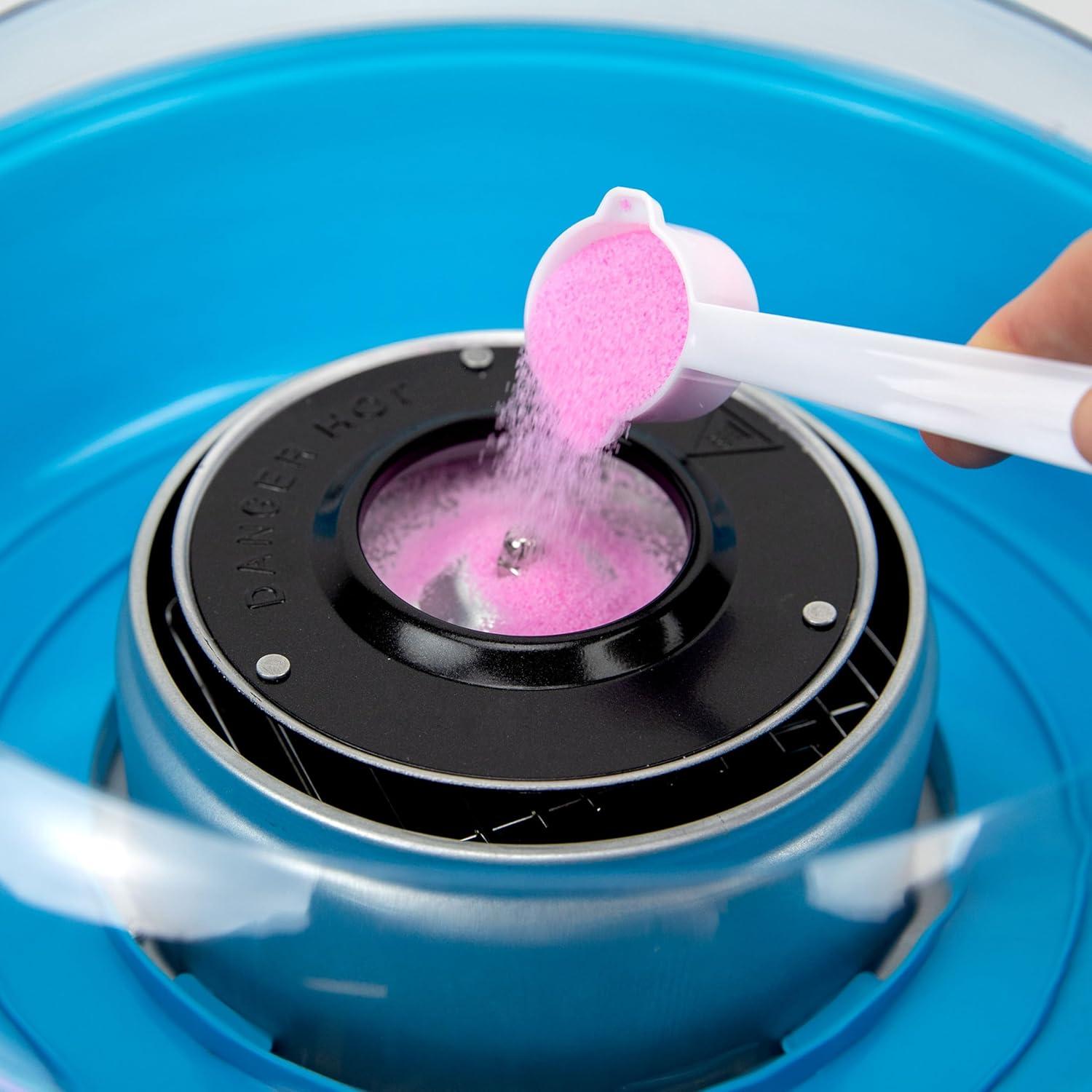 image:imageNostalgia KoolAid Cotton Candy Variety Kit 3 Flossing Sugar Flavors Blue Raspberry Strawberry Tropical Punch 7oz Bottles Compatible with Cotton Candy Makers Party SuppliesBlack Cherry Sharkleberry Peach Mango