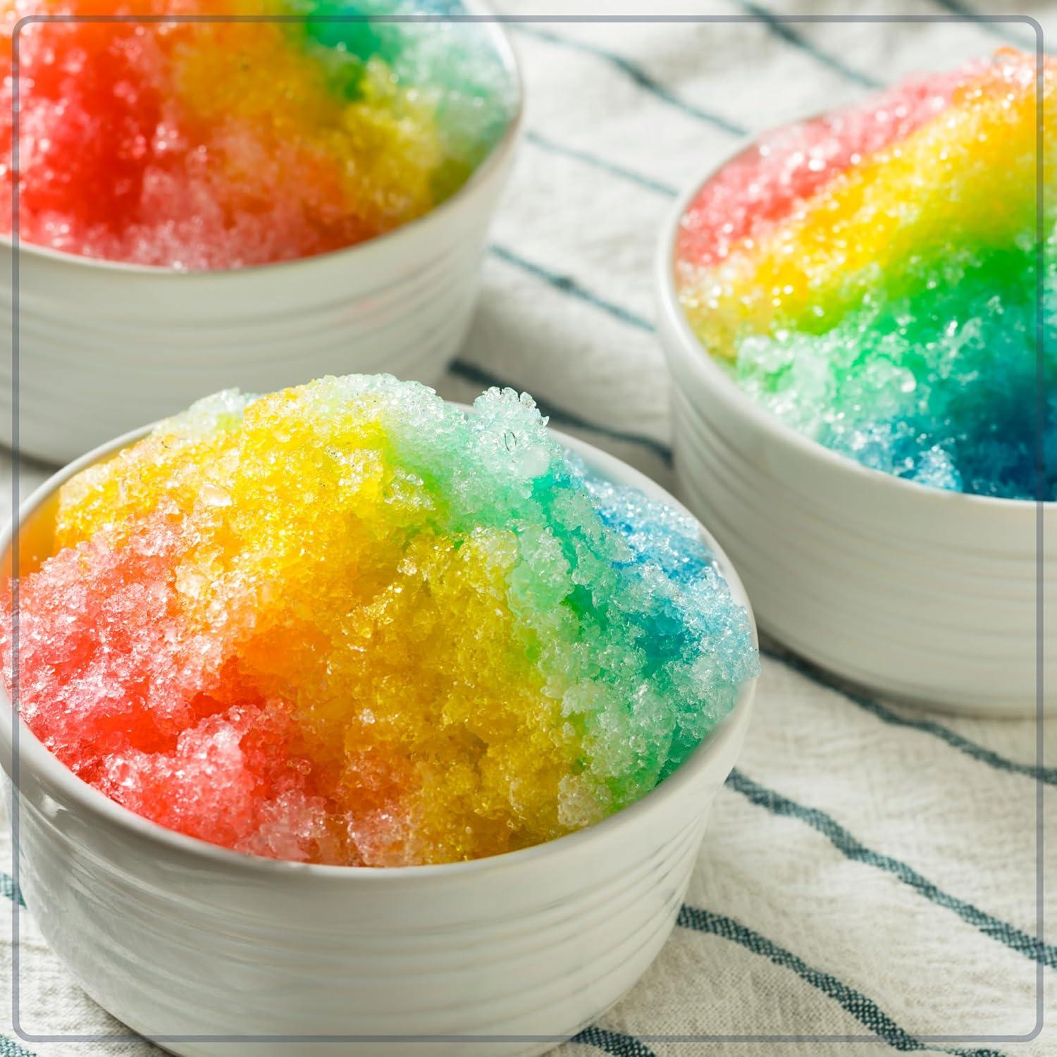 image:imageNostalgia KoolAid Shave Ice amp Snow Cone Maker Includes Reusable Cup and Two Ice Molds Stainless Steel Blades Makes Margaritas Frozen Cocktails Slushies RedHawaiian