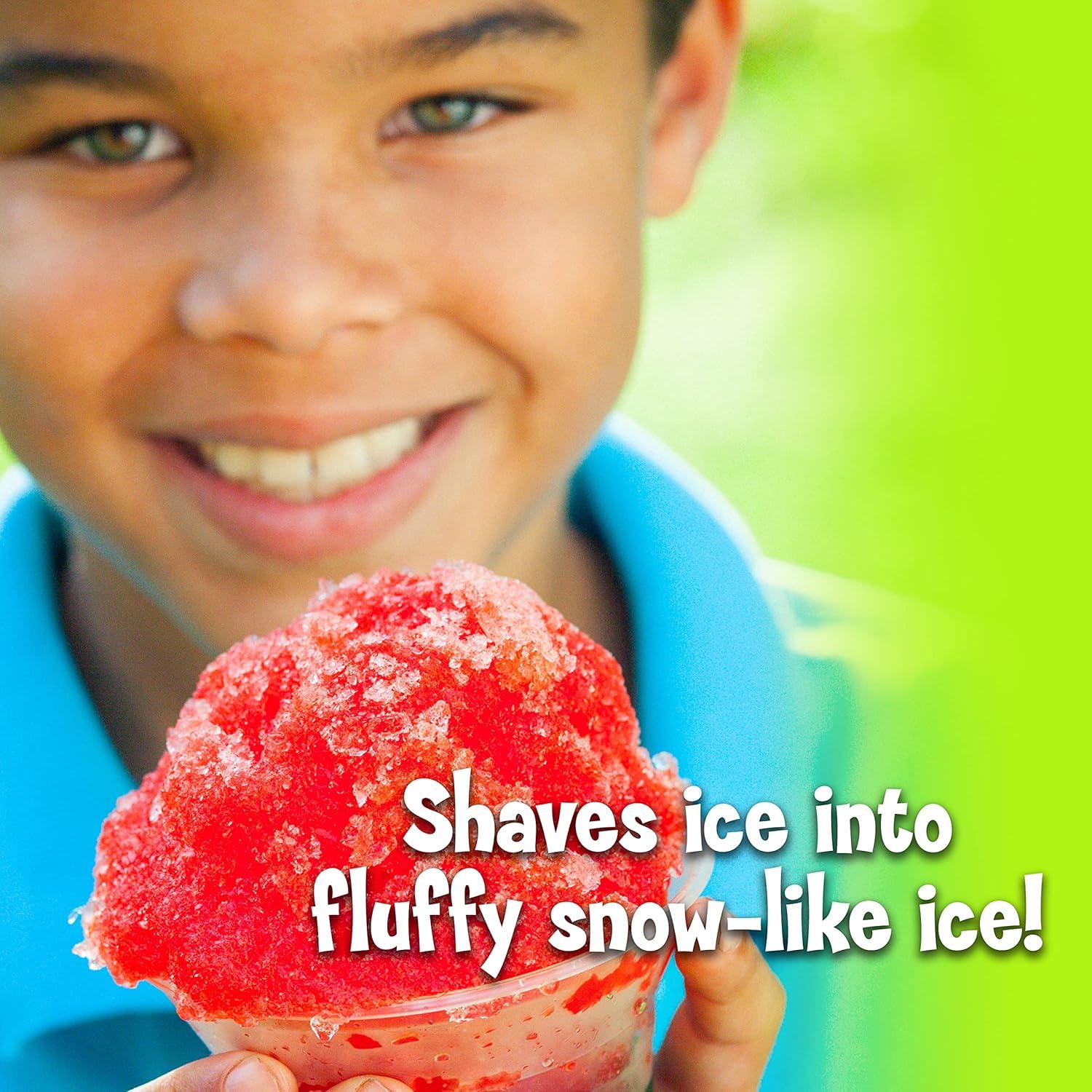 image:imageNostalgia KoolAid Shave Ice amp Snow Cone Maker Includes Reusable Cup and Two Ice Molds Stainless Steel Blades Makes Margaritas Frozen Cocktails Slushies RedKoolAid