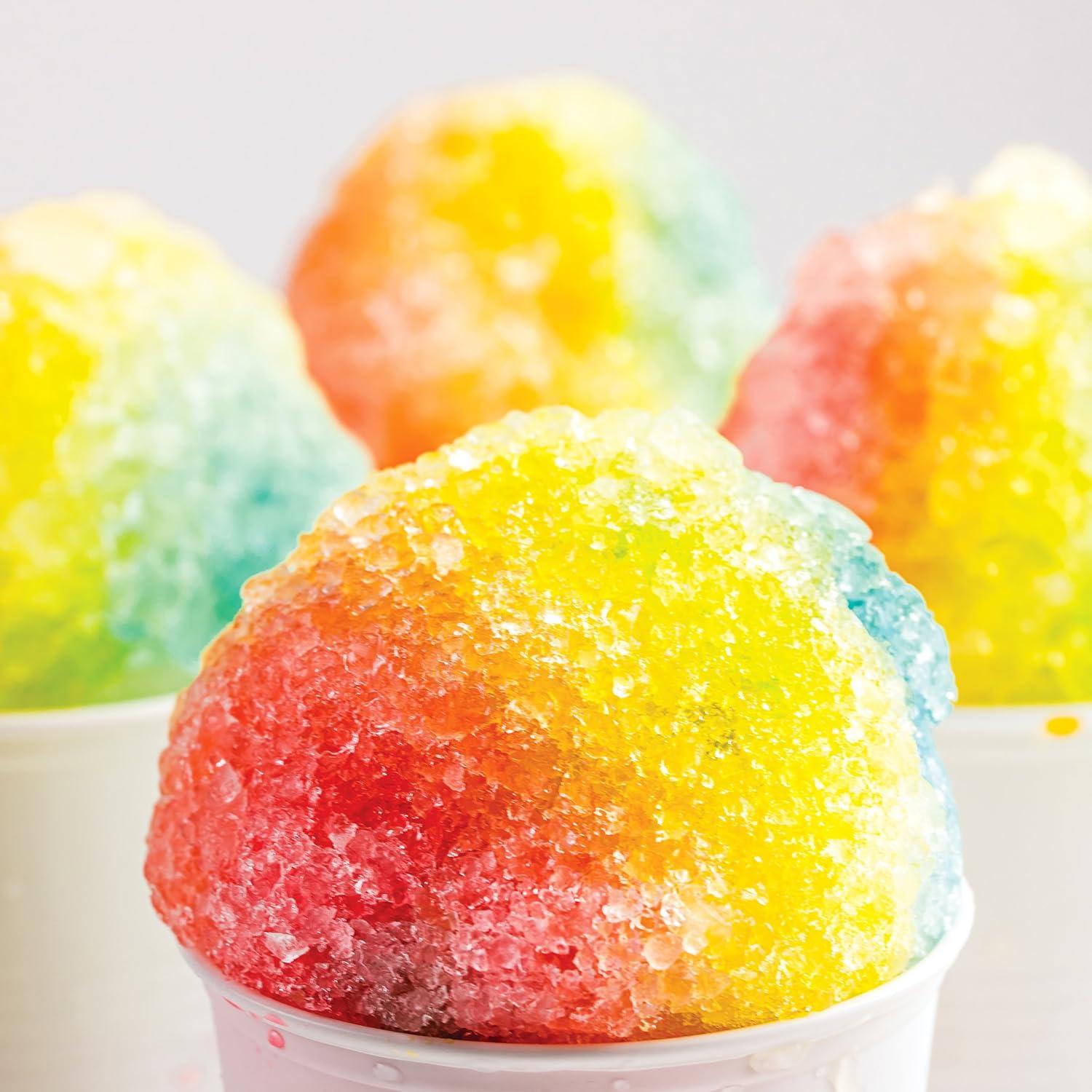 image:imageNostalgia KoolAid Shave Ice amp Snow Cone Maker Includes Reusable Cup and Two Ice Molds Stainless Steel Blades Makes Margaritas Frozen Cocktails Slushies RedBlue