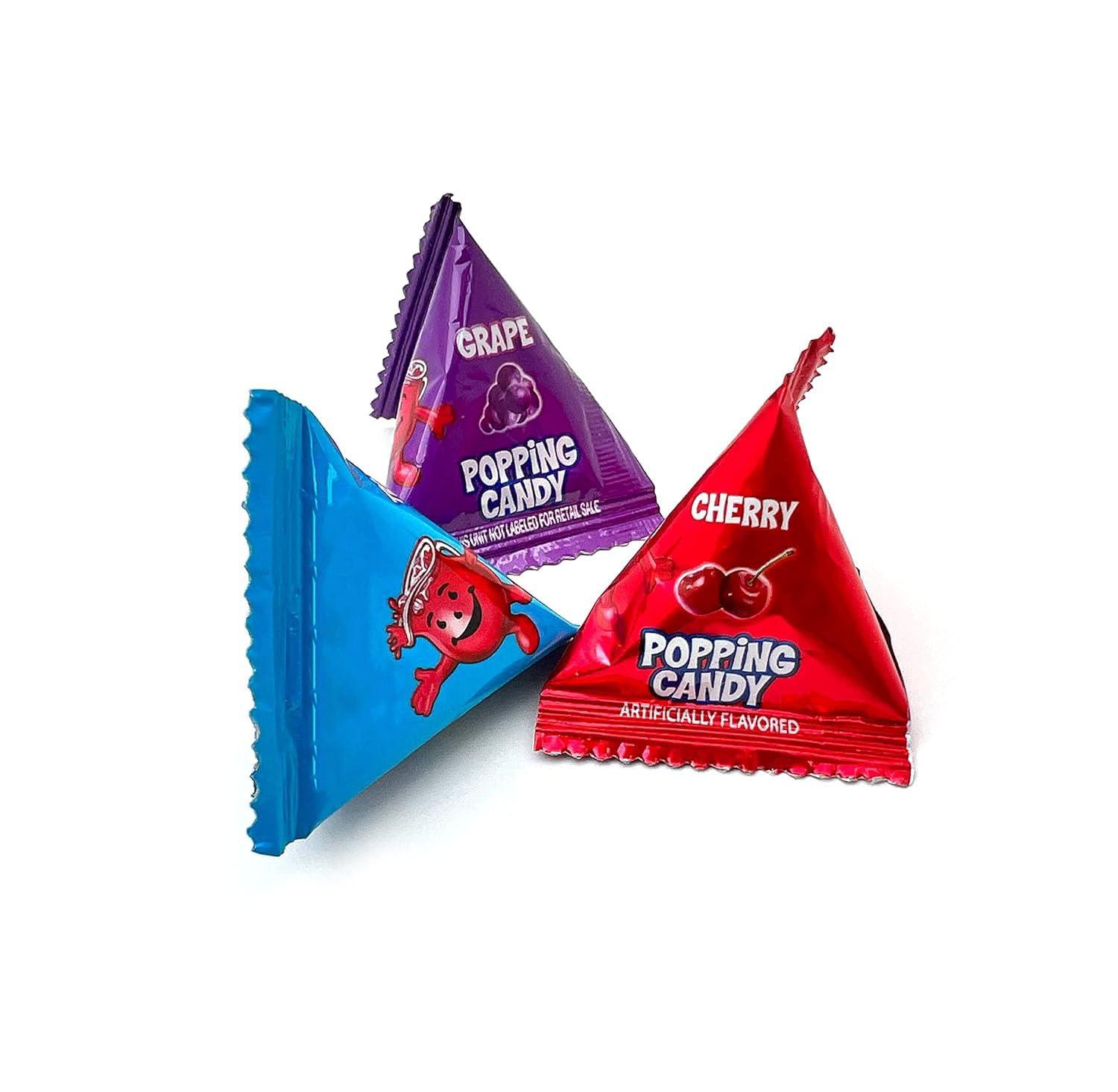 image:imagePopping Rocks Easter Candy 40 Count Bag Popping Rock Candy in Assorted Fruit Flavors Tropical Punch Grape and Cherry Fun Goodie Bags amp Easter Eggs Fillers