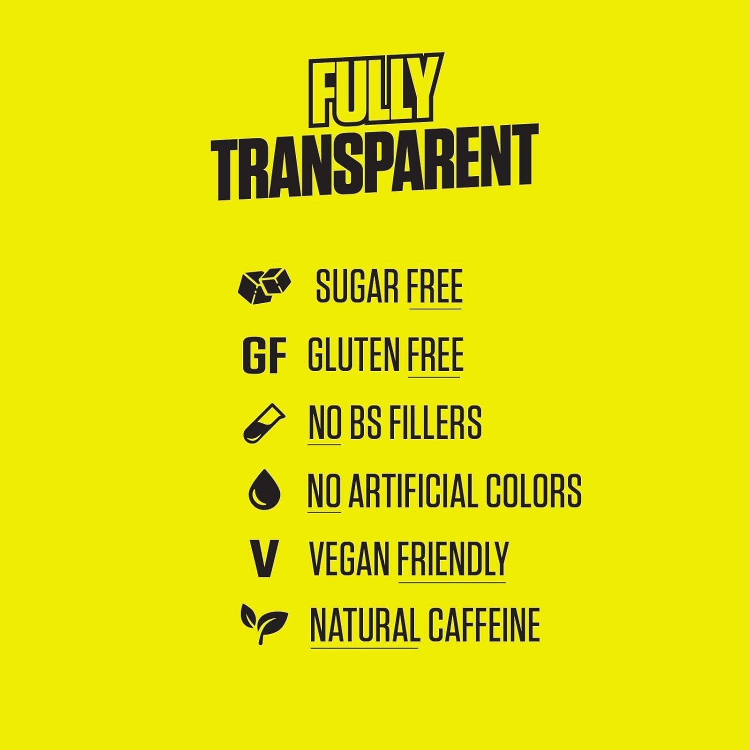image:imageRYSE Fuel Energy Drink KoolAid Tropical Punch Sugar Free Gluten Free amp Vegan 200mg Natural Caffeine Taurine amp Choline for Focus amp Energy No Artificial Colors 16 fl oz Cans 12PackCountry Time Lemonade