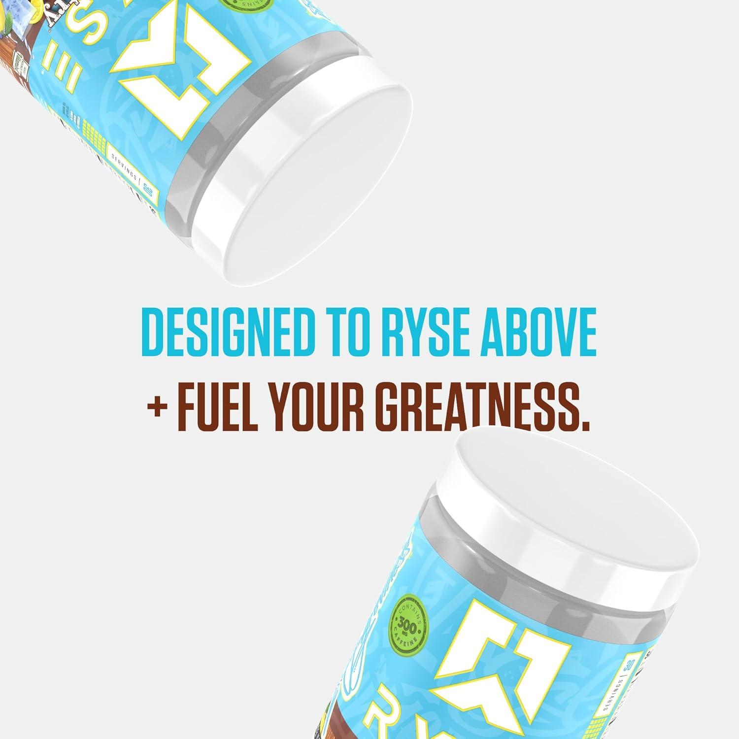 image:imageRyse Loaded Pre Workout Powder KoolAid Tropical Punch Daily PreWorkout for Men amp Women with 300mg Caffeine Beta Alanine and Citrulline for Pump Focus and Energy 30 ServingsCountry Time Blueberry Lemonade