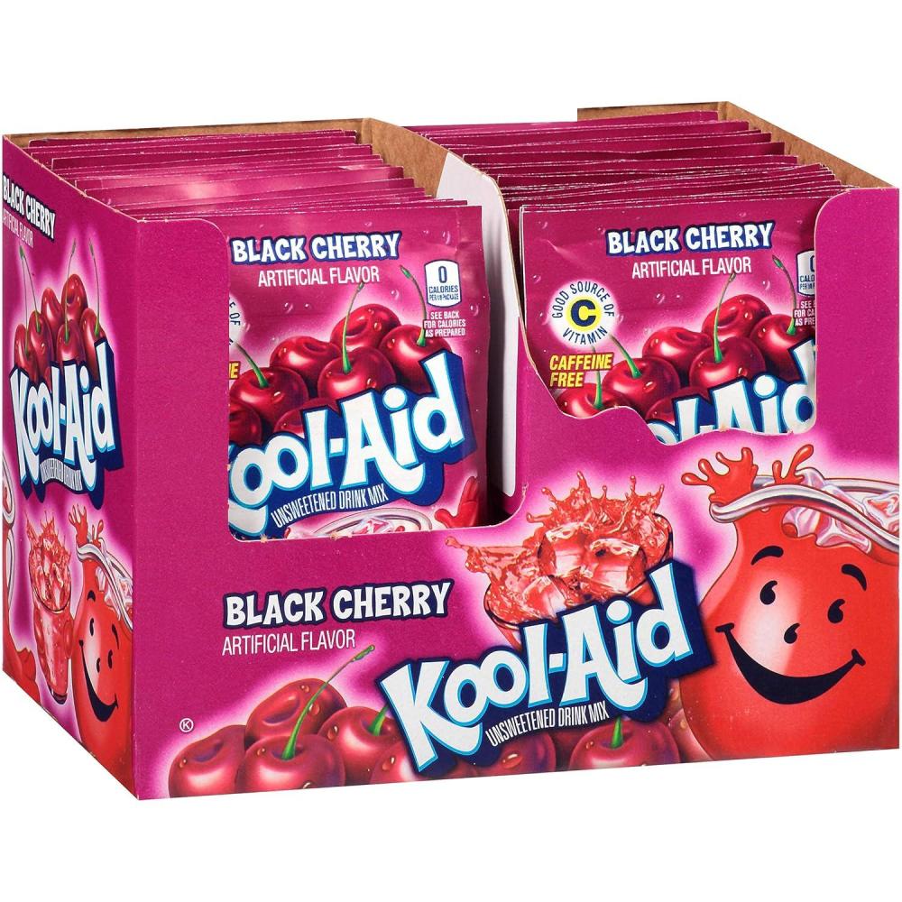 image:imageKoolAid Orange Unsweetened Soft Drink Mix 015Ounce Packets Pack of 96Black Cherry