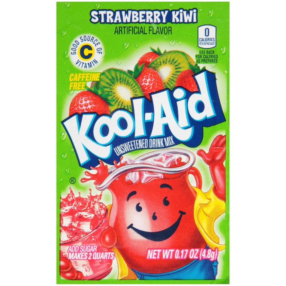 image:imageKoolAid Orange Unsweetened Soft Drink Mix 015Ounce Packets Pack of 96Strawberry Kiwi