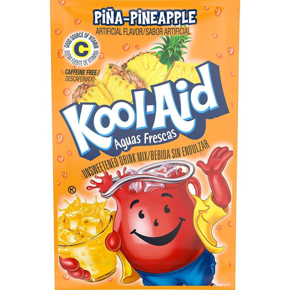 image:imageKoolAid SugarSweetened Cherry Artificially Flavored Powdered Soft Drink Mix 63 oz Pack of 6Pineapple