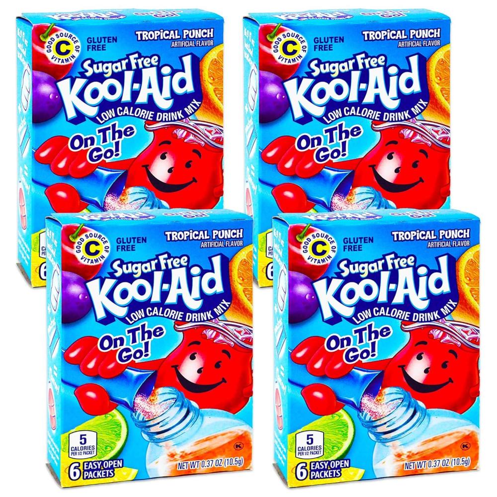 image:imageKoolAid SugarSweetened Cherry Artificially Flavored Powdered Soft Drink Mix 63 oz Pack of 6tropicalblend