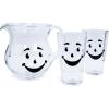 image:imageKoolAid Man 64Ounce Glass Pitcher and Two 16Ounce Pint Glasses  Beverage Dispenser Carafe and Glassware For Water Juice Iced Tea Cocktails  Home amp Kitchen Essentials Nostalgic Gifts