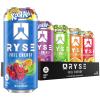image:imageRYSE Fuel Energy Drink  KoolAid Tropical Punch  Sugar Free Gluten Free amp Vegan  200mg Natural Caffeine Taurine amp Choline for Focus amp Energy  No Artificial Colors  16 fl oz Cans 12PackVariety Pack