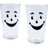 image:imageToynk KoolAid Man 16Ounce Pint Glasses Set of 2  Large Drinking Cup Glassware For Water Juice Iced Tea Cocktails  Home amp Kitchen Essentials Nostalgic Gifts