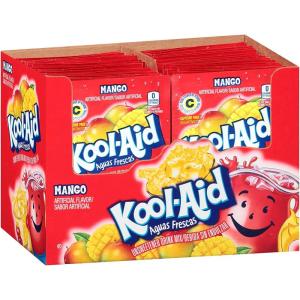 Kool-Aid Orange Unsweetened Soft Drink Mix, 0.15-Ounce Packets (Pack of 96)(Mango)