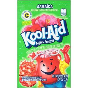Kool-Aid Sugar-Sweetened Cherry Artificially Flavored Powdered Soft Drink Mix, 63 oz (Pack of 6)(Jamaica)