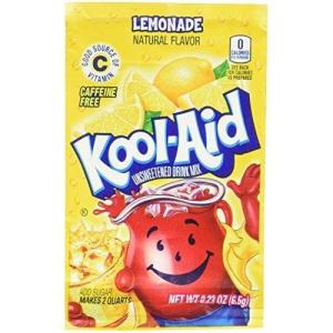 Kool-Aid Sugar-Sweetened Cherry Artificially Flavored Powdered Soft Drink Mix, 63 oz (Pack of 6)(Lemonade)