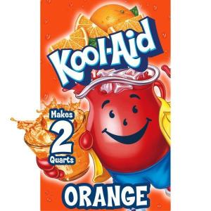 Kool-Aid Sugar-Sweetened Cherry Artificially Flavored Powdered Soft Drink Mix, 63 oz (Pack of 6)(Orange)